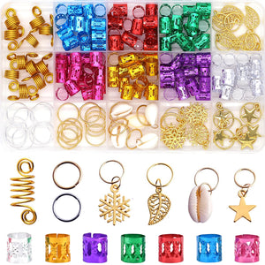 SVNMU joyas de cabello: 190 piezas para crear combinaciones.