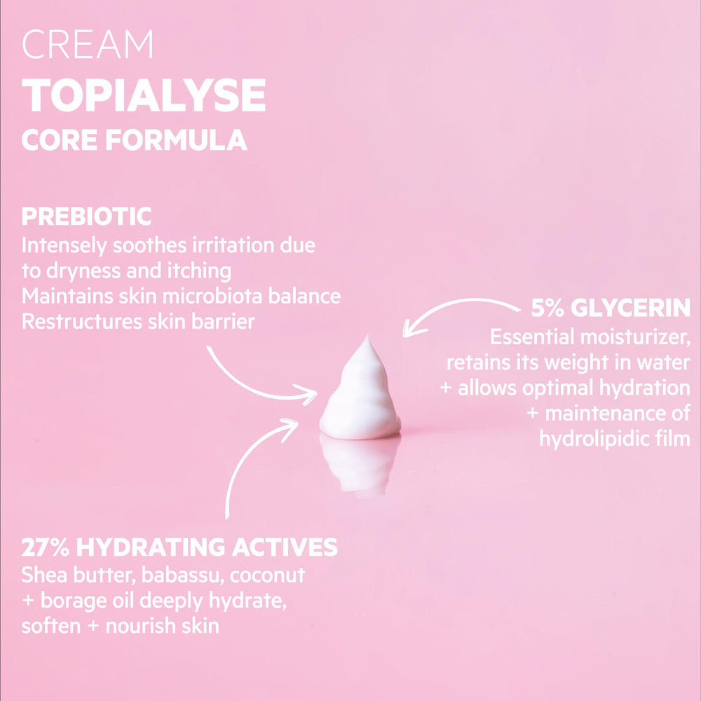 SVR Topialyse piel sensible de bebé, crema suave para uso diario