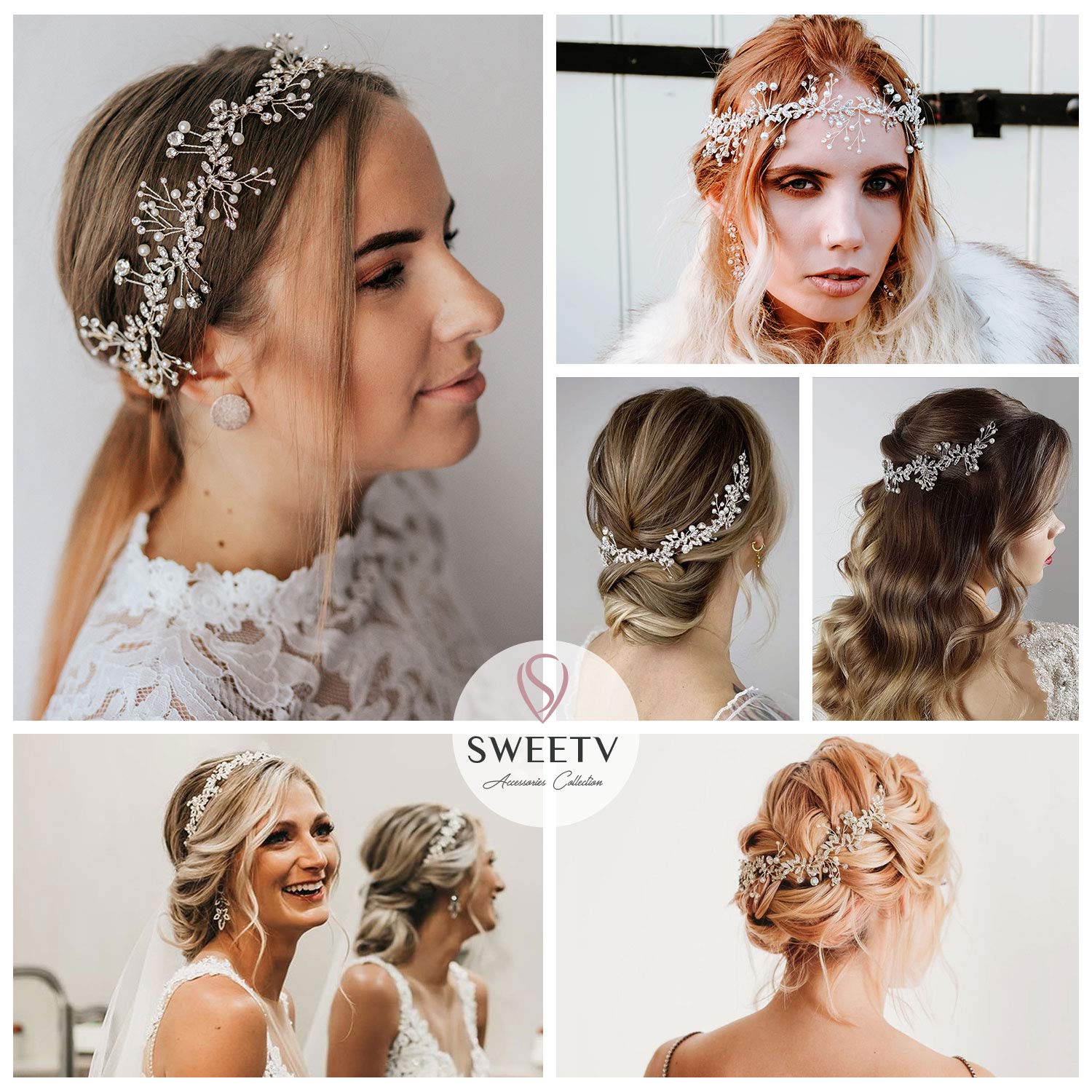 Tejido en el cabello con SWEETV, elección versátil para peinados.