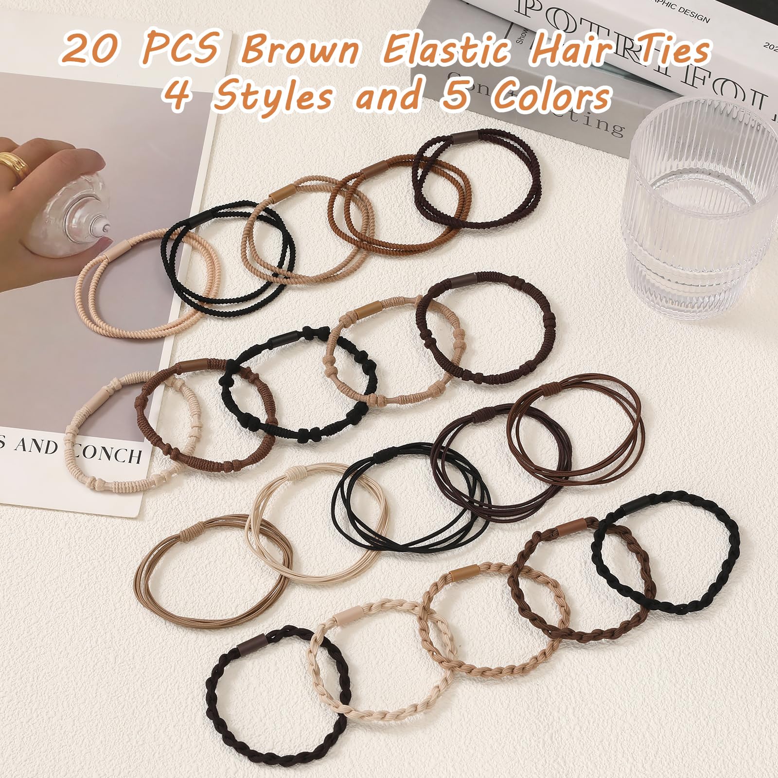 SYGY ligas para cabello, también pulsera para llevar en la muñeca