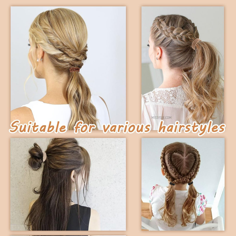 SYGY ligas para cabello sin tirones durante ejercicio