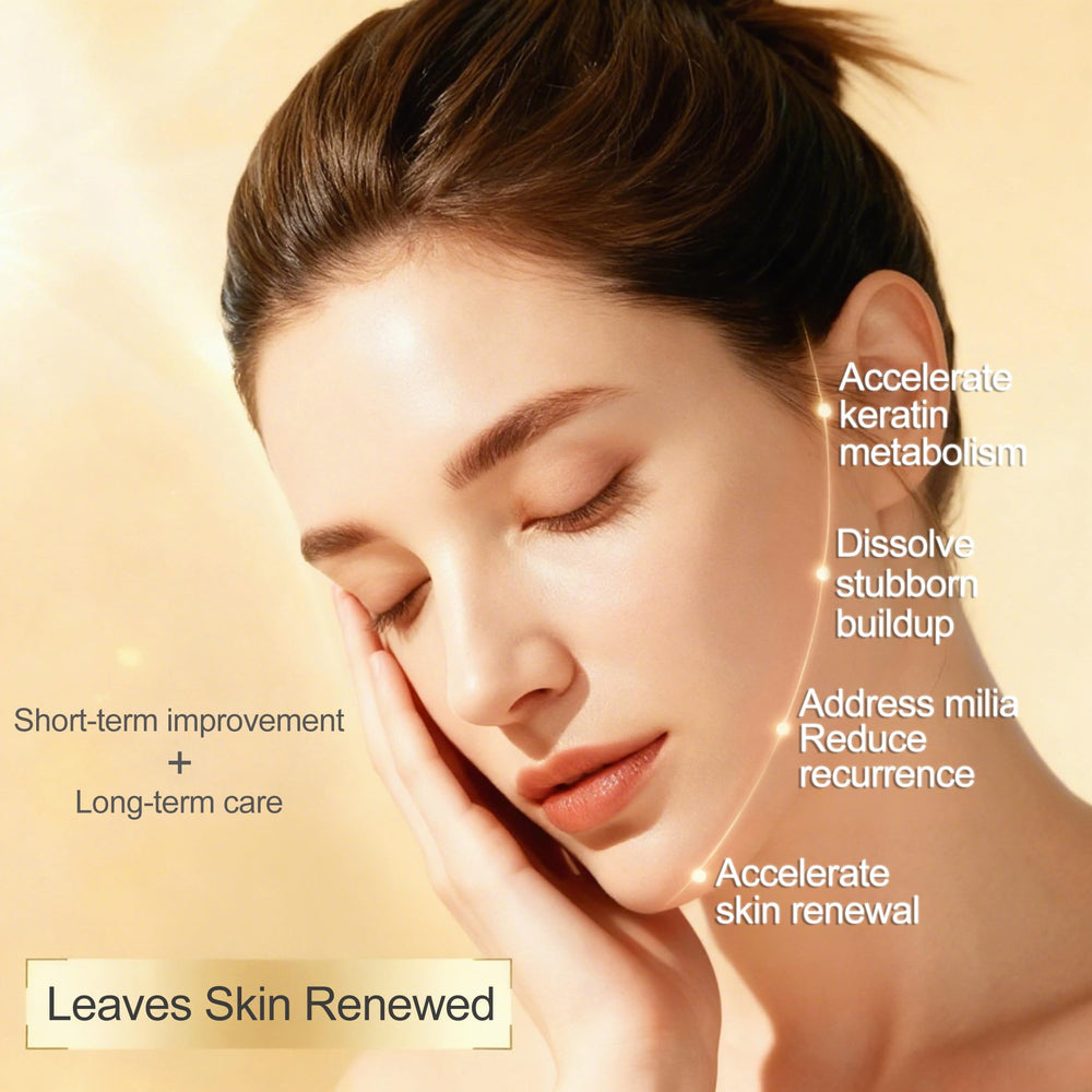 Textura sedosa de Sylvirene Milia Remover Serum cuida piel sensible.