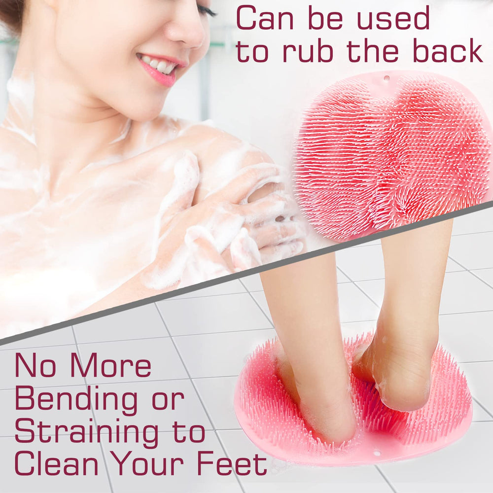 Cerdas exfoliantes para pies de SZZYXD, ideal para zonas difíciles de alcanzar.