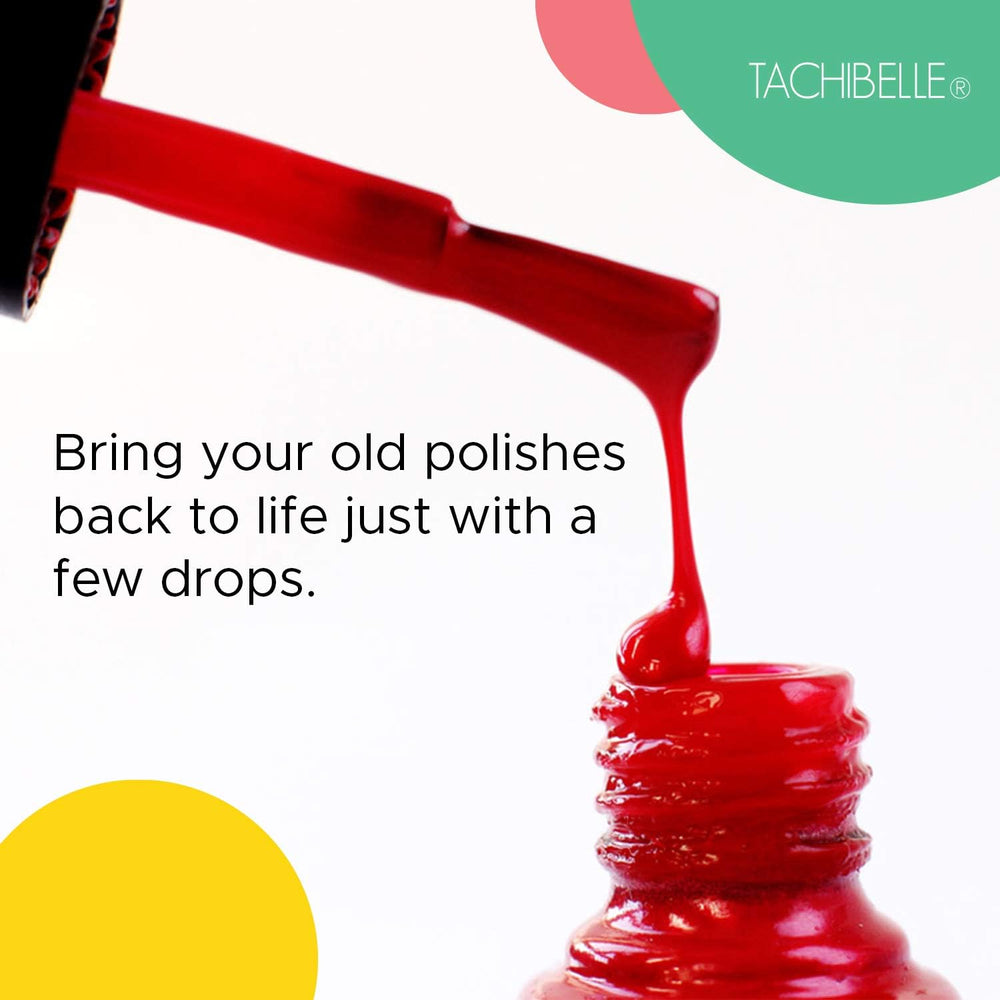 Tachibelle gotero facilita medir cantidades pequeñas para diluir esmaltes.