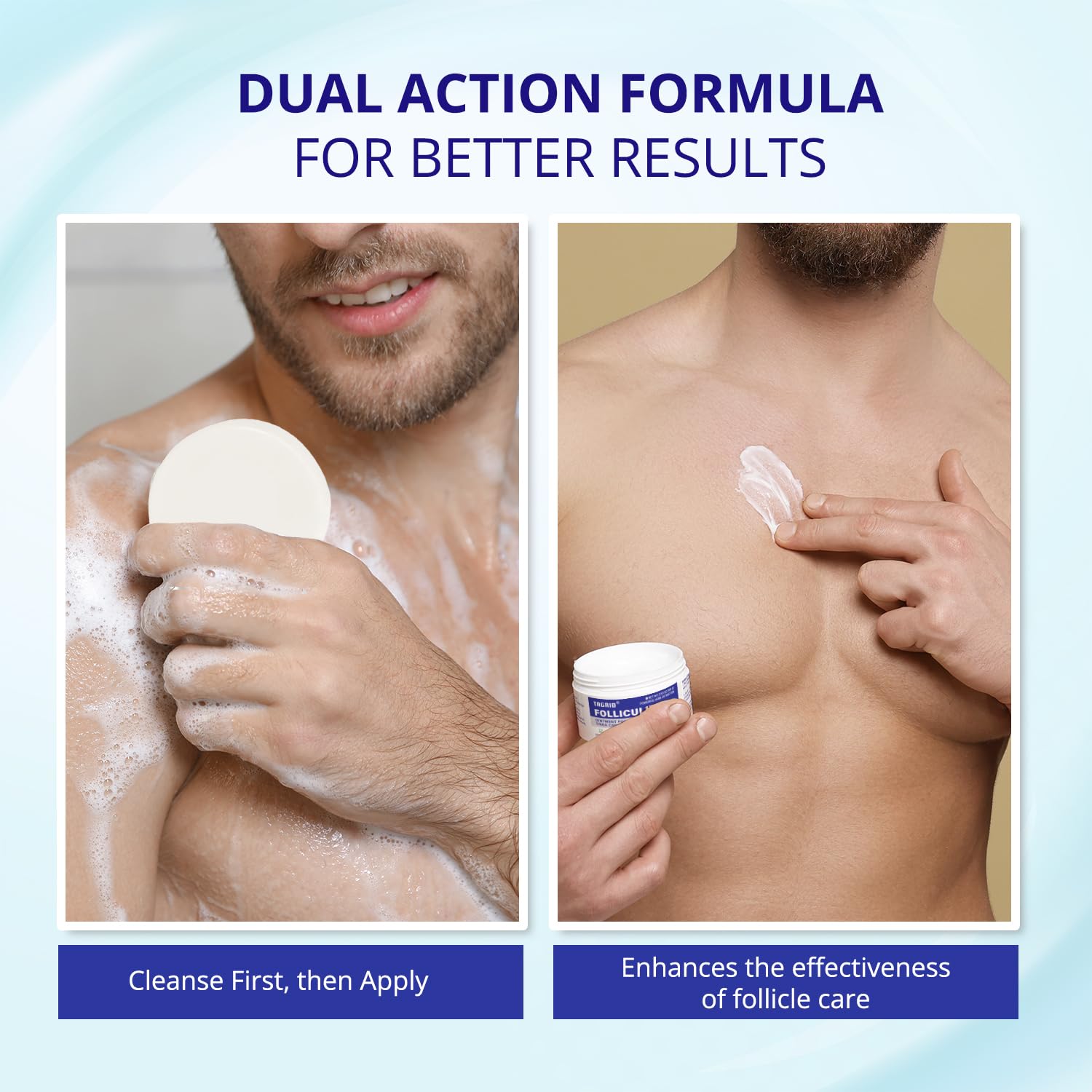 TAGRID Crema Foliculitis, hidratación profunda sin sensación grasa