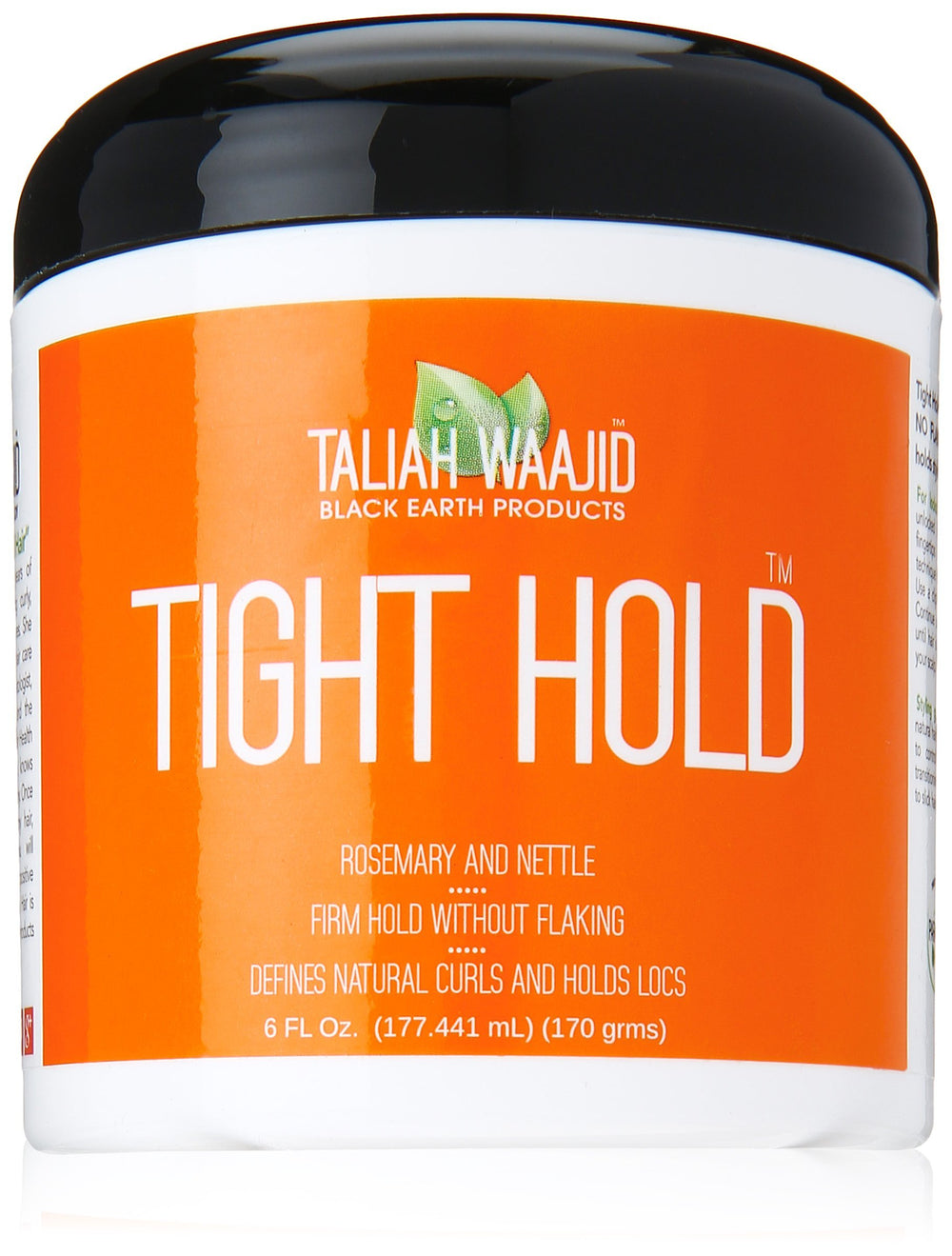 Taliah Waajid Black Earth Tight Hold, aplicación suave para peinados naturales con control del frizz.