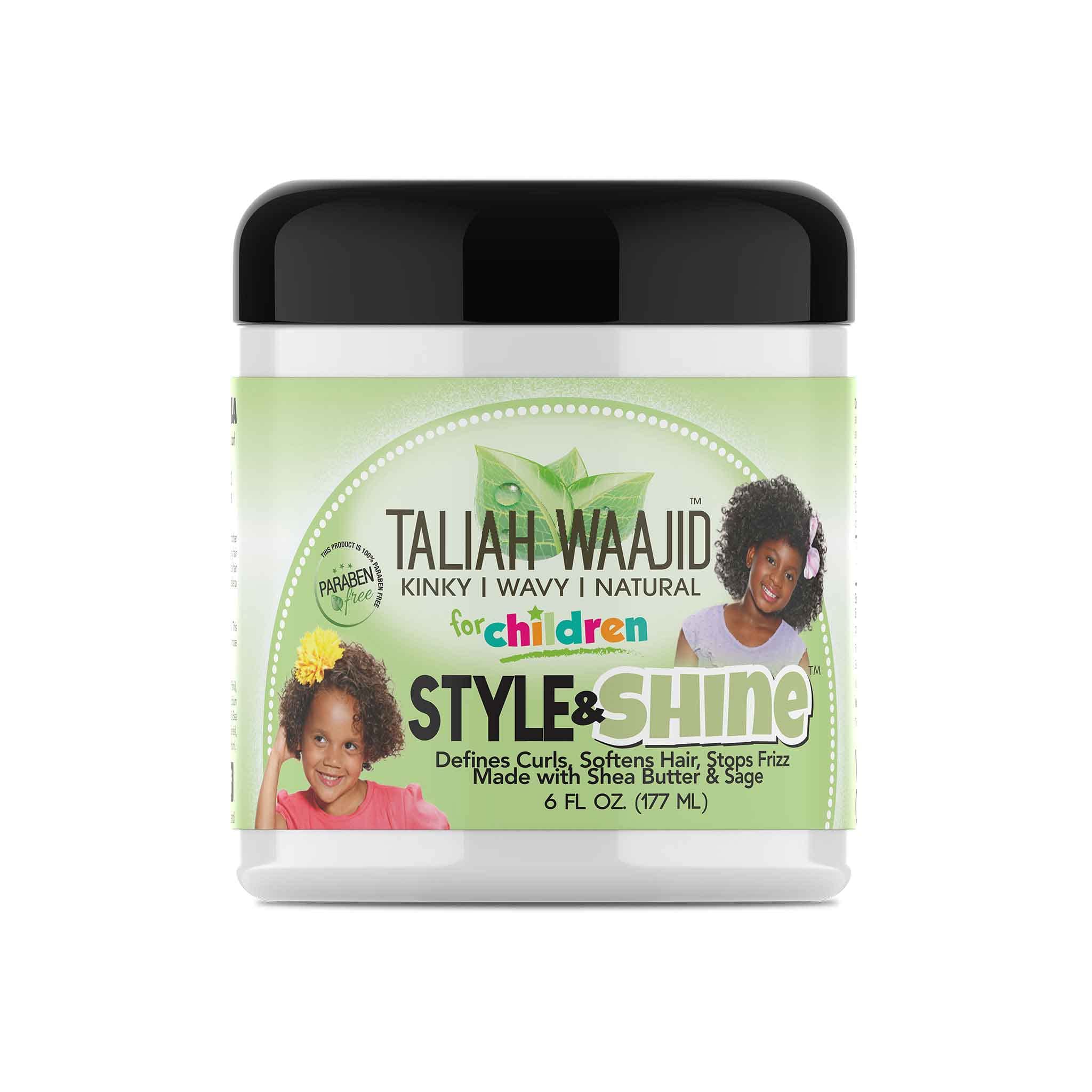 Textura crema ligera de Herbal Style & Shine para control del frizz sin peso.