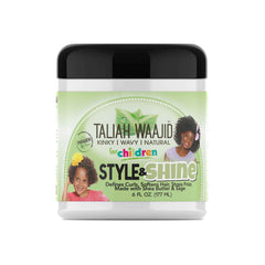 Textura crema ligera de Herbal Style & Shine para control del frizz sin peso.