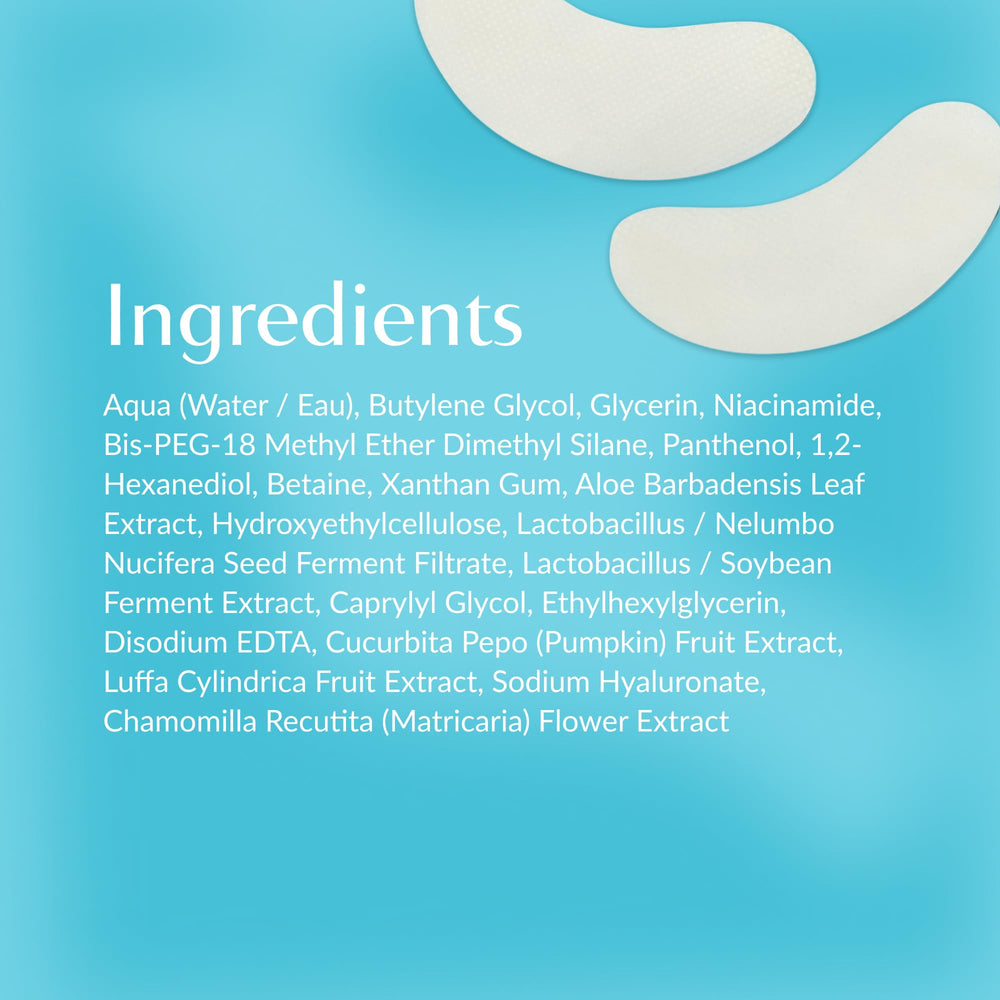 Parche Ojos Talika Bio Enzymes, biocelulosa de alta densidad retiene activos
