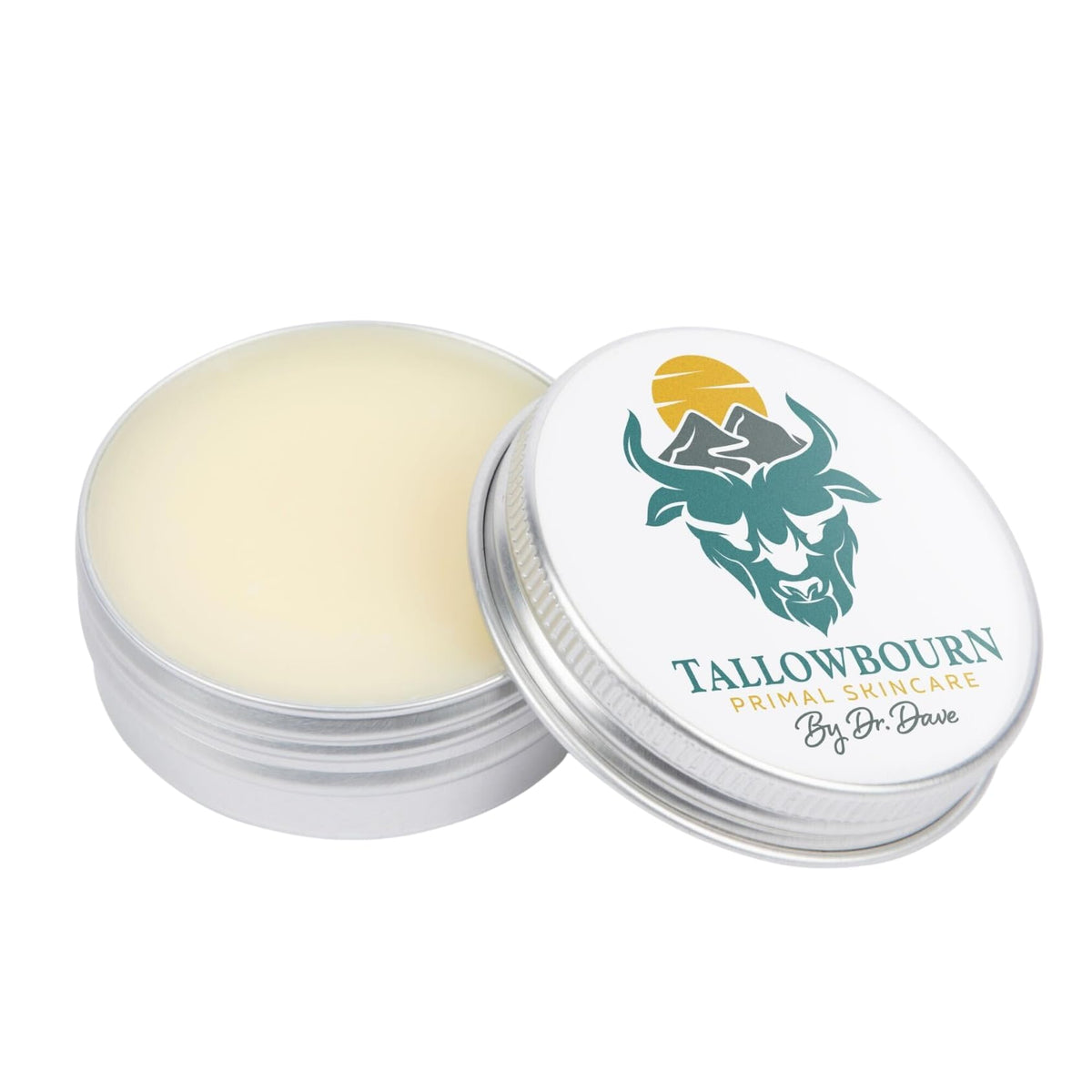 Bálsamo Tallowbourn de sebo de res, ingredientes nutritivos para piel seca