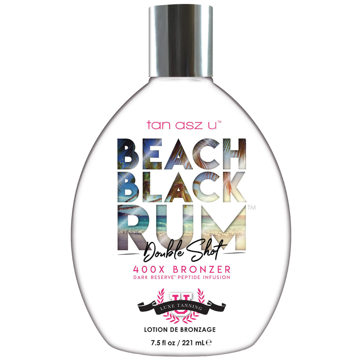 Tan Asz U loción bronceadora 400X para color intenso en playa