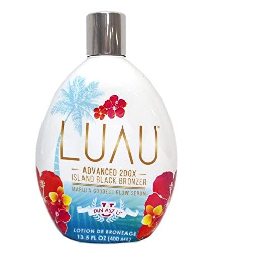Tan Asz U Luau Advanced 200X Island Black Bronzer en botella para color intenso