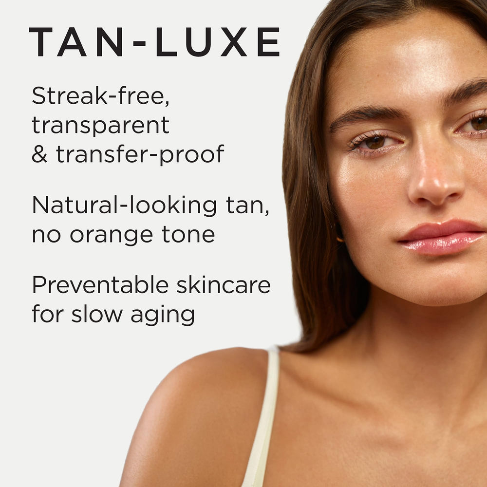 Tan-Luxe The Butter being applied to arm for buildable glow