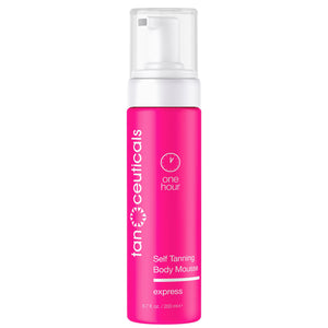 Tanceuticals Express Espuma Autobronceadora: aplicación suave para un tono natural.