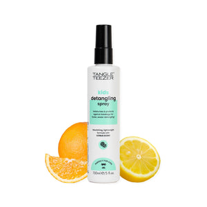 Spray desenredante de Tangle Teezer para niños, fragancia frutal y desenredado suave.