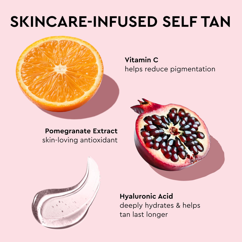 Tanologist Insta Glow, infusión de hialuronico y vitamina C para hidratación.