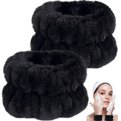Pulseras Taocar para lavado facial, absorbentes, evitan goteos durante el enjuague