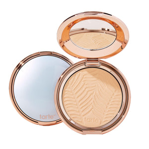Tarte polvos difuminadores con arcilla amazonica suavizan líneas y poros para piel suave.