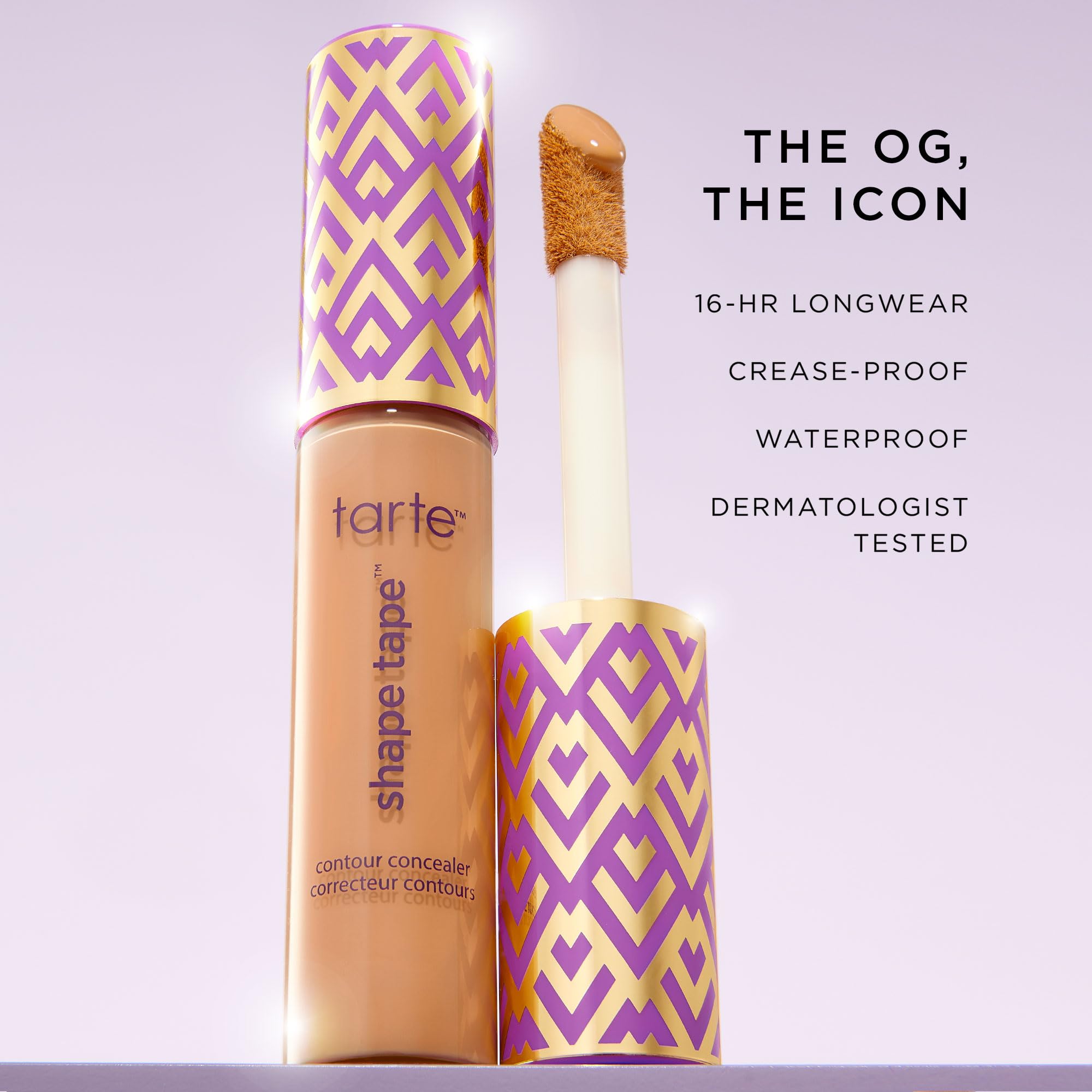 Tono 16N de tarte Shape Tape Concealer para piel clara y neutra.