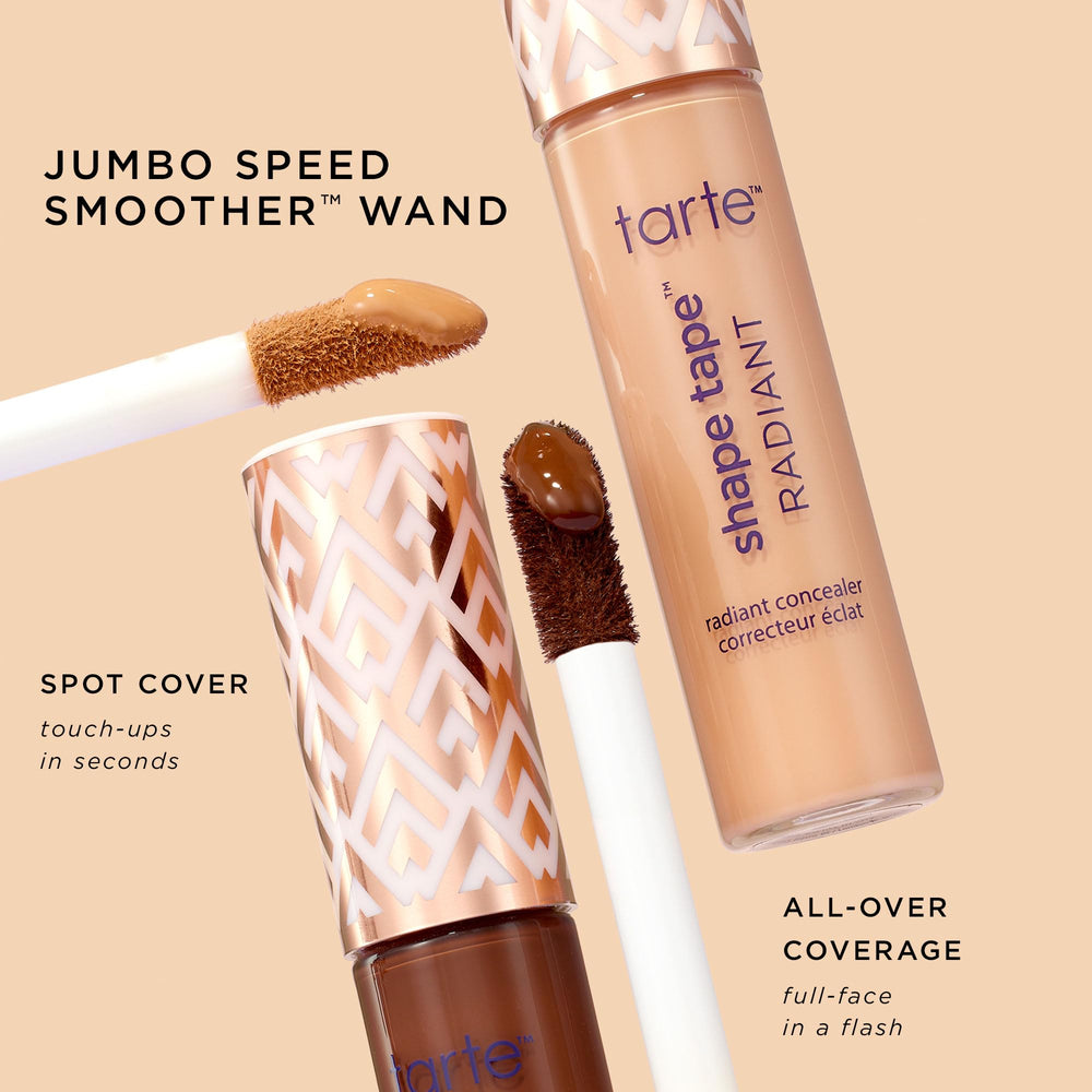 Tarte Shape Tape Iluminador, extracto de espino amarillo aporta nutrientes