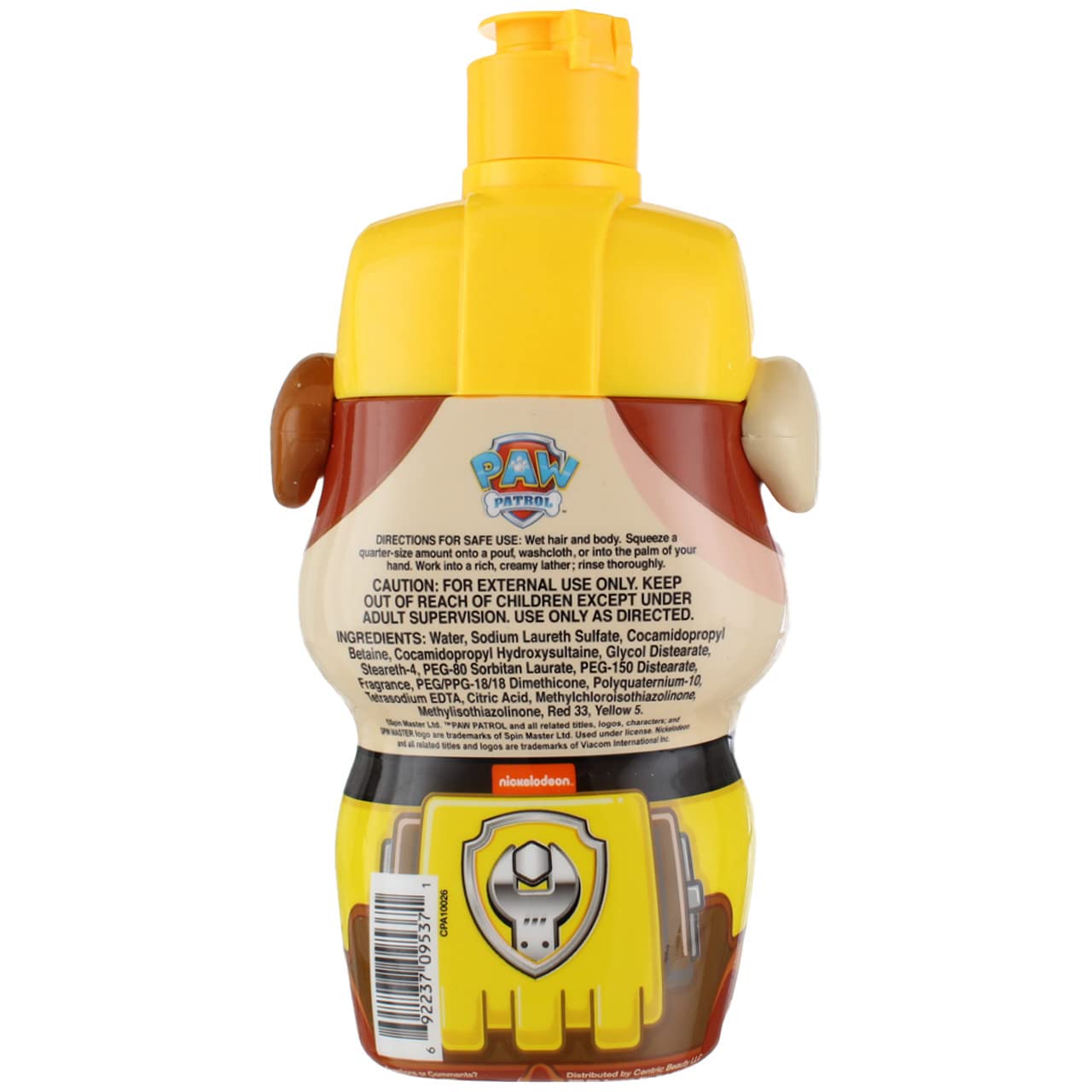 Taste Beauty PAW Patrol guía de seguridad para uso supervisado