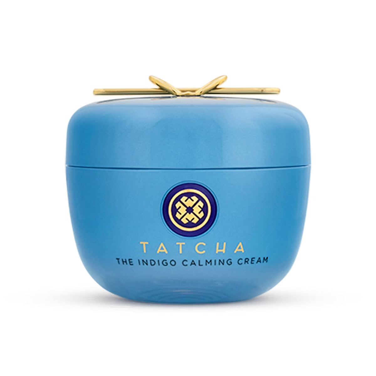 TATCHA Indigo Calming Cream en frasco para hidratación calmante.