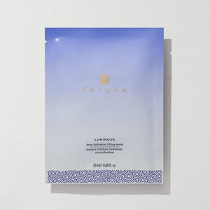 TATCHA mascarilla de hoja coco para hidratación rápida y luminosidad