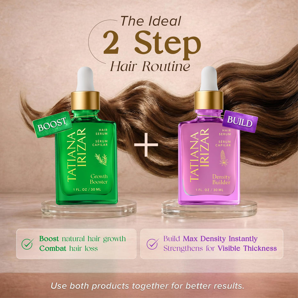 Tatiana Irizar Density Builder Serum aplicación en la raíz para volumen