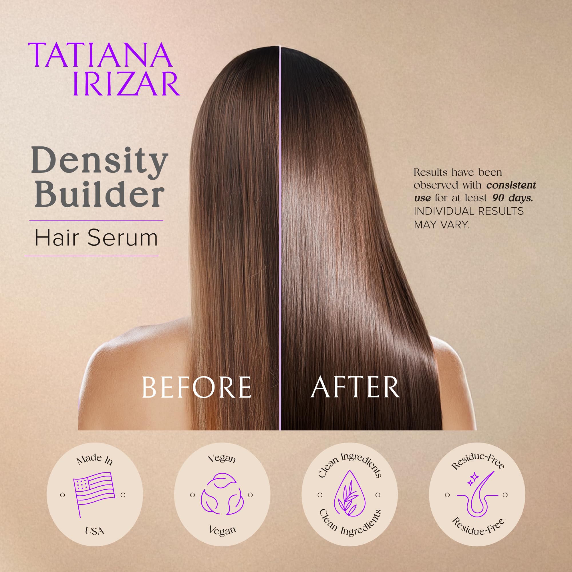 Tatiana Irizar Density Builder Serum argán para brillo y suavidad