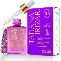 Tatiana Irizar Density Builder Serum botella para aplicación suave en cabello
