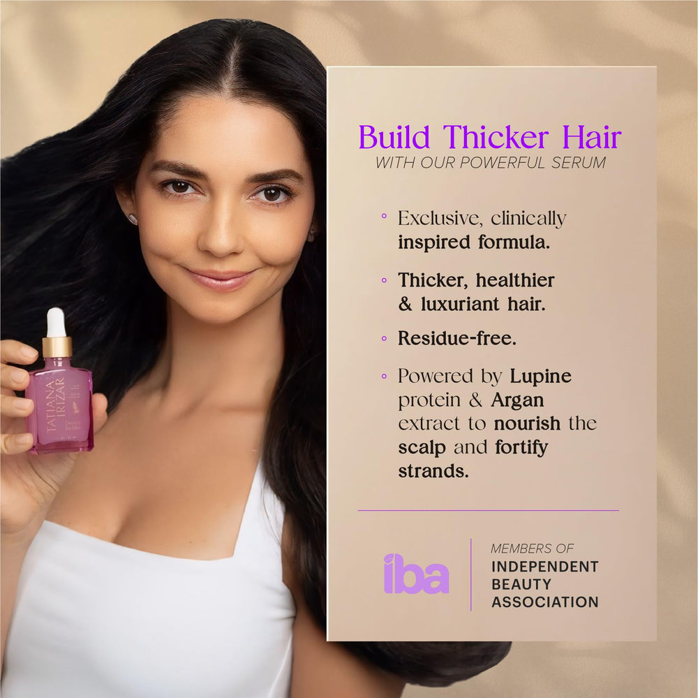 Tatiana Irizar Density Builder Serum cafeína para estimular el cuero cabelludo