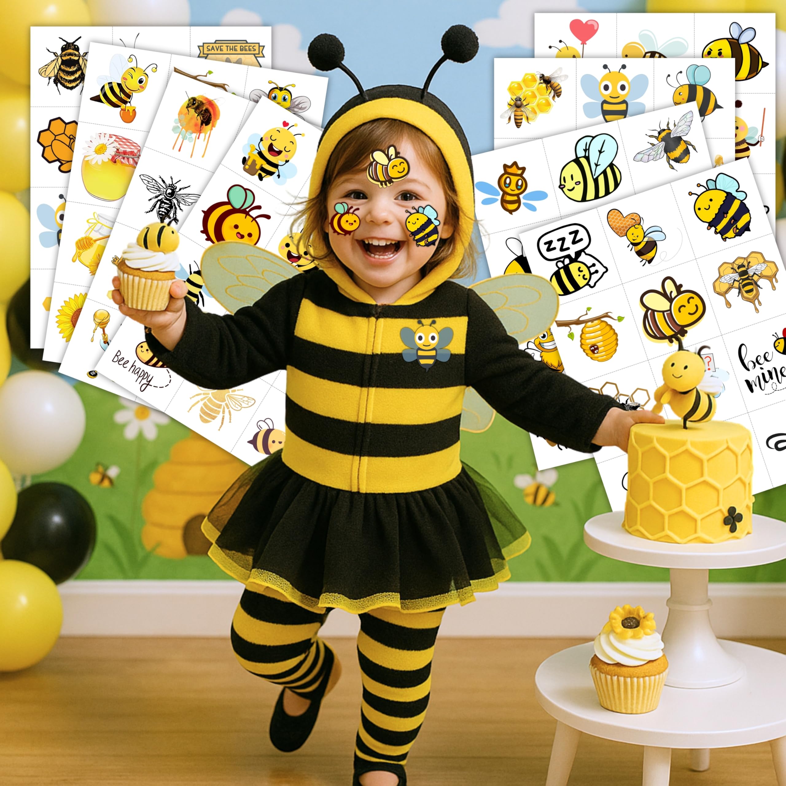 Tatuajes ecológicos y no tóxicos para juego seguro en niños.