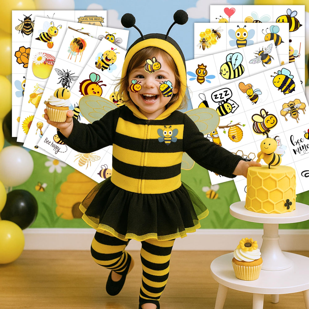 Tatuajes ecológicos y no tóxicos para juego seguro en niños.