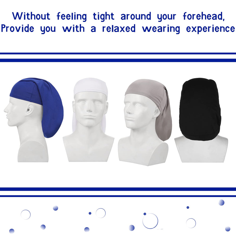Bonete tatuo dormir rastas blanco, ideal para reposar y mantener el estilo