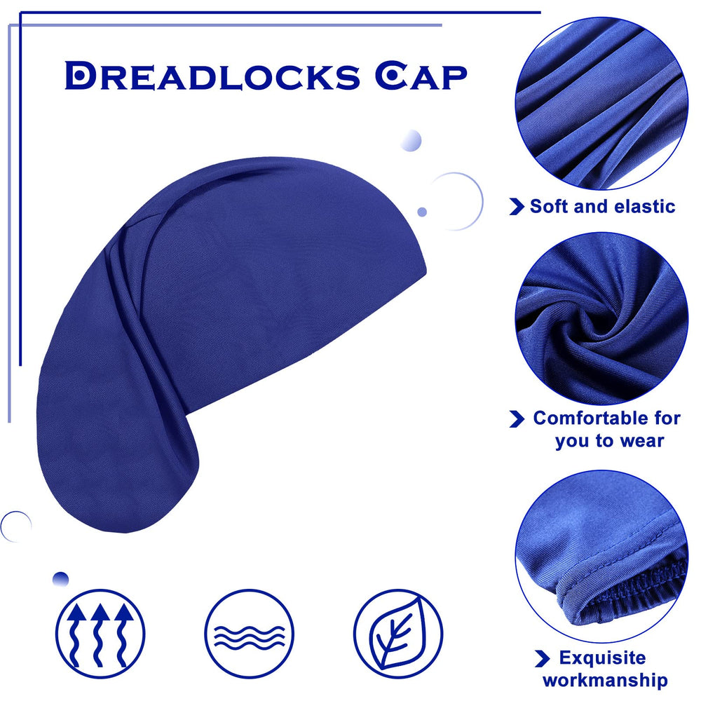 Gorro tatuo para rastas gris, tela suave y transpirable para la noche