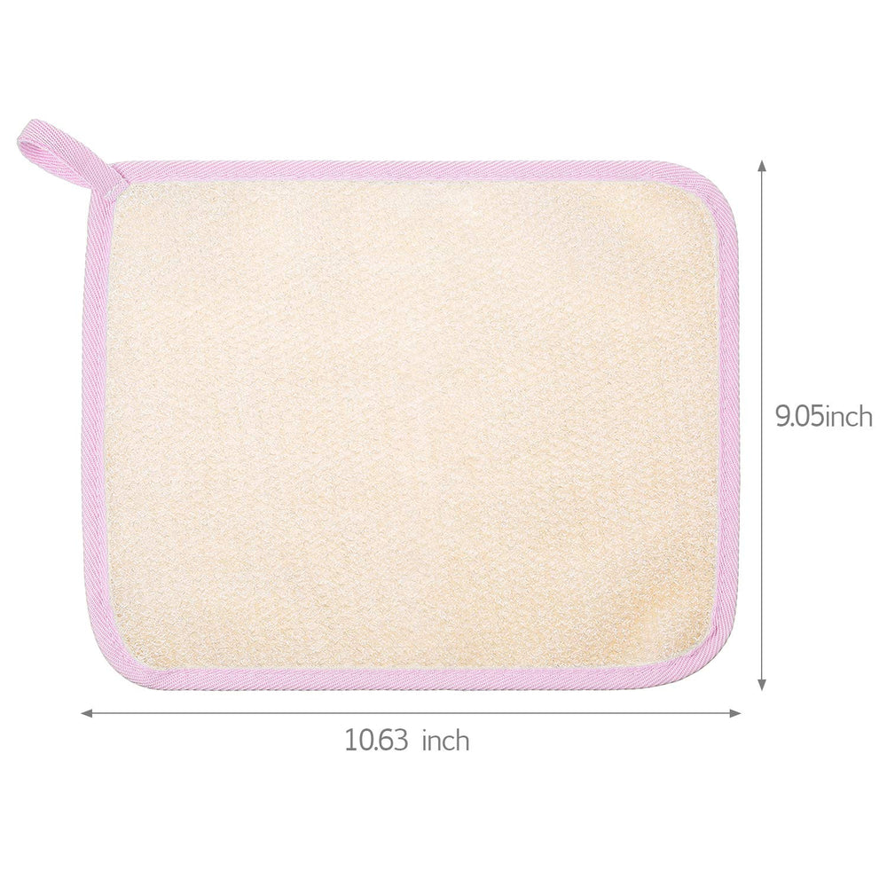 Tatuo paño exfoliante doble cara para rostro y cuerpo, exfoliación eficaz.