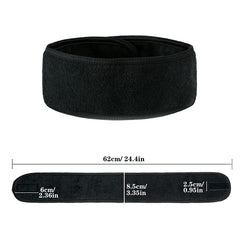 TDHDIKE banda con Velcro ajustable para maquillaje, cómodo y seguro