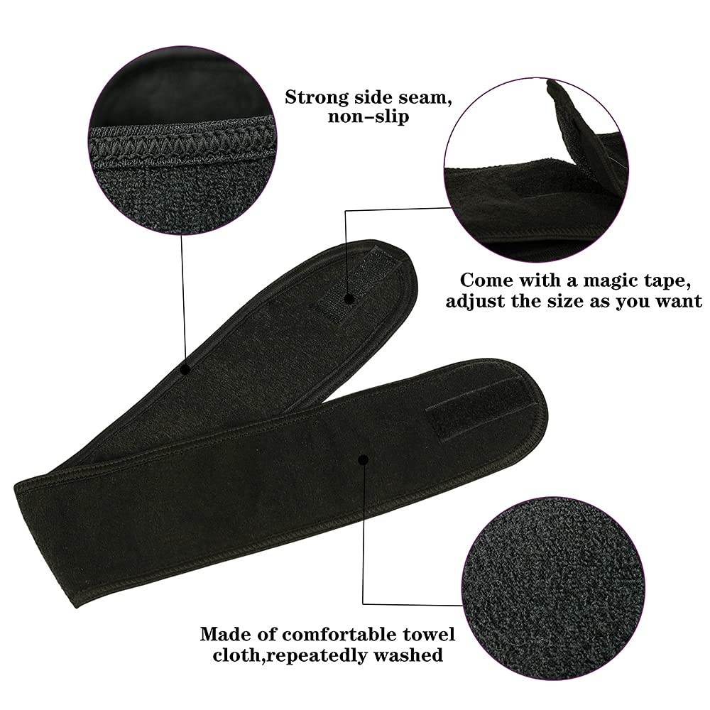 TDHDIKE tela terry suave para cabello, absorbe sudor y agua
