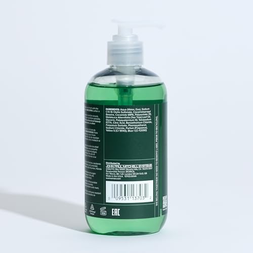 Tea Tree Jabón de Manos - lista de ingredientes veganos y sin gluten para piel sensible.