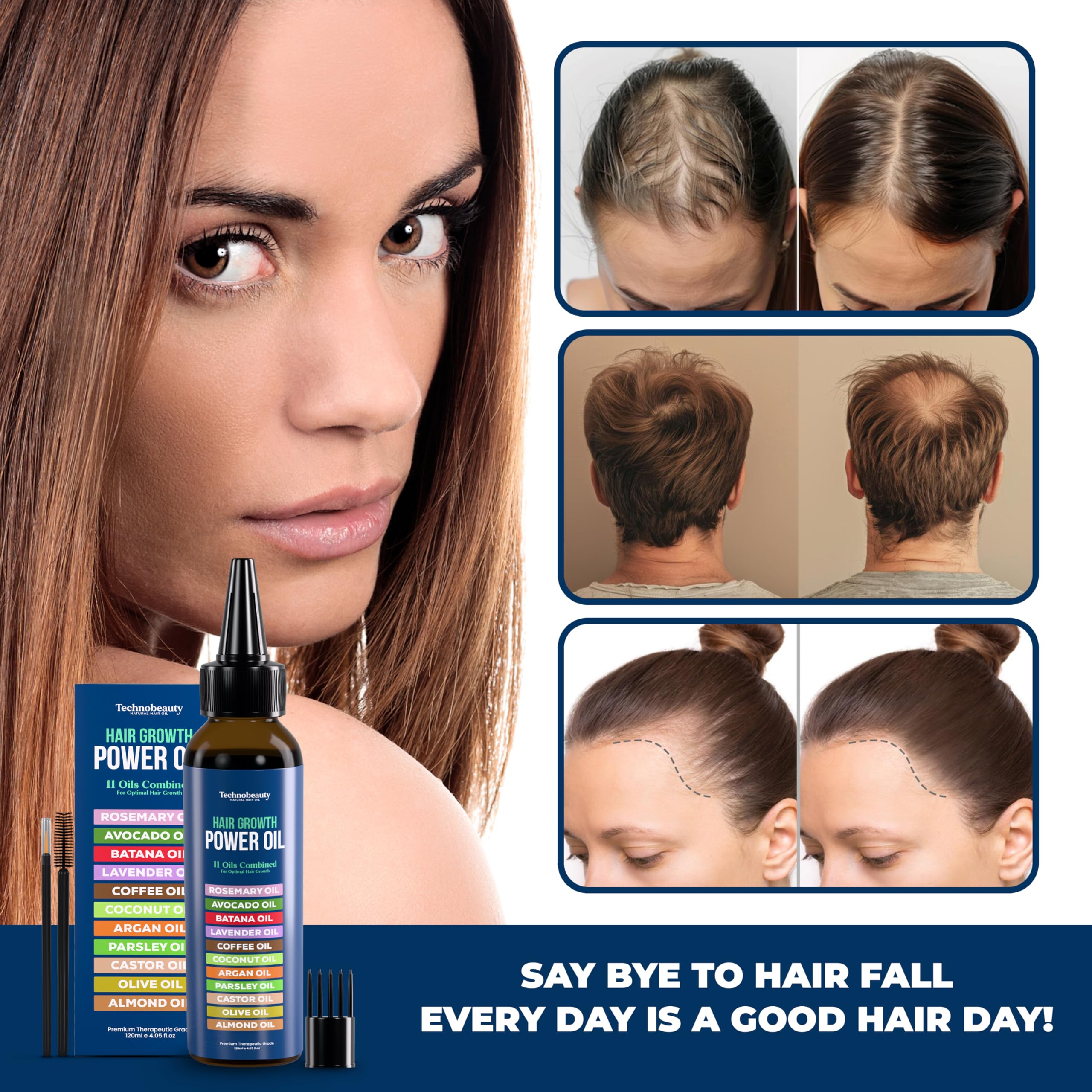 Technobeauty Textura nutritiva que suaviza el cabello.
