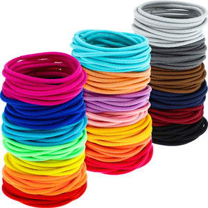 TecUnite elásticos sin metal para pelo, sujeción suave y segura todo el día