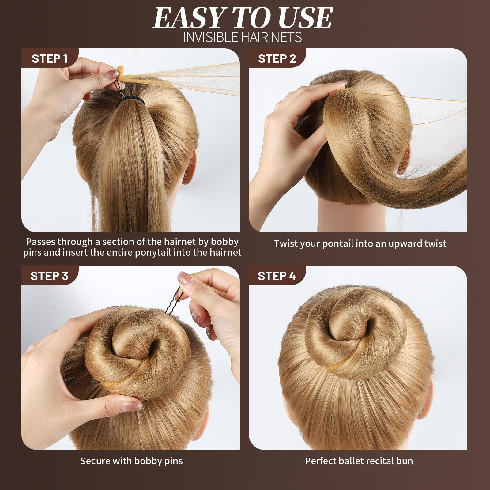 Teenitor accesorios para cabello en kit, ideal para arreglos de último momento