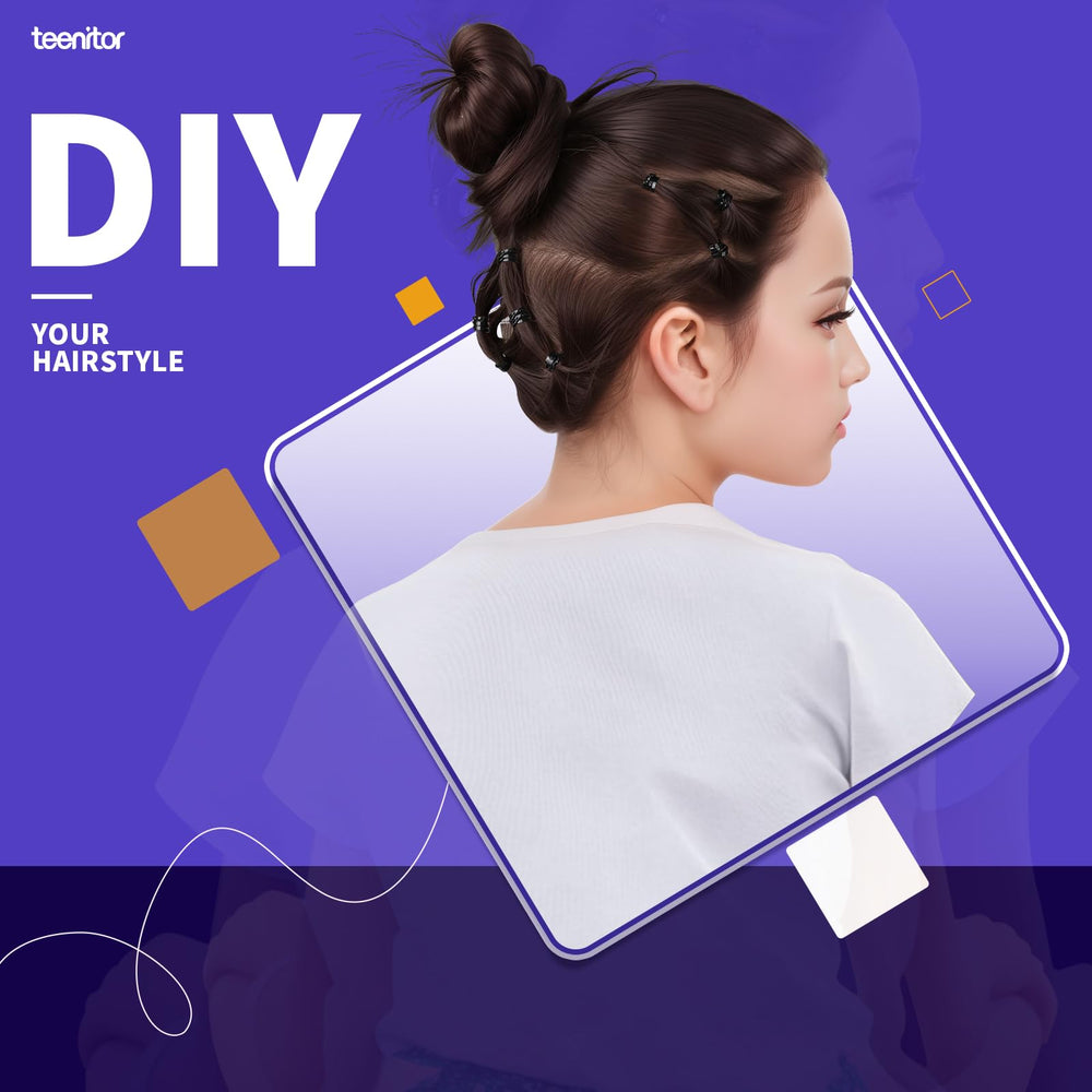 Teenitor gomas elasticas de uso multiuso para cabello y accesorios.
