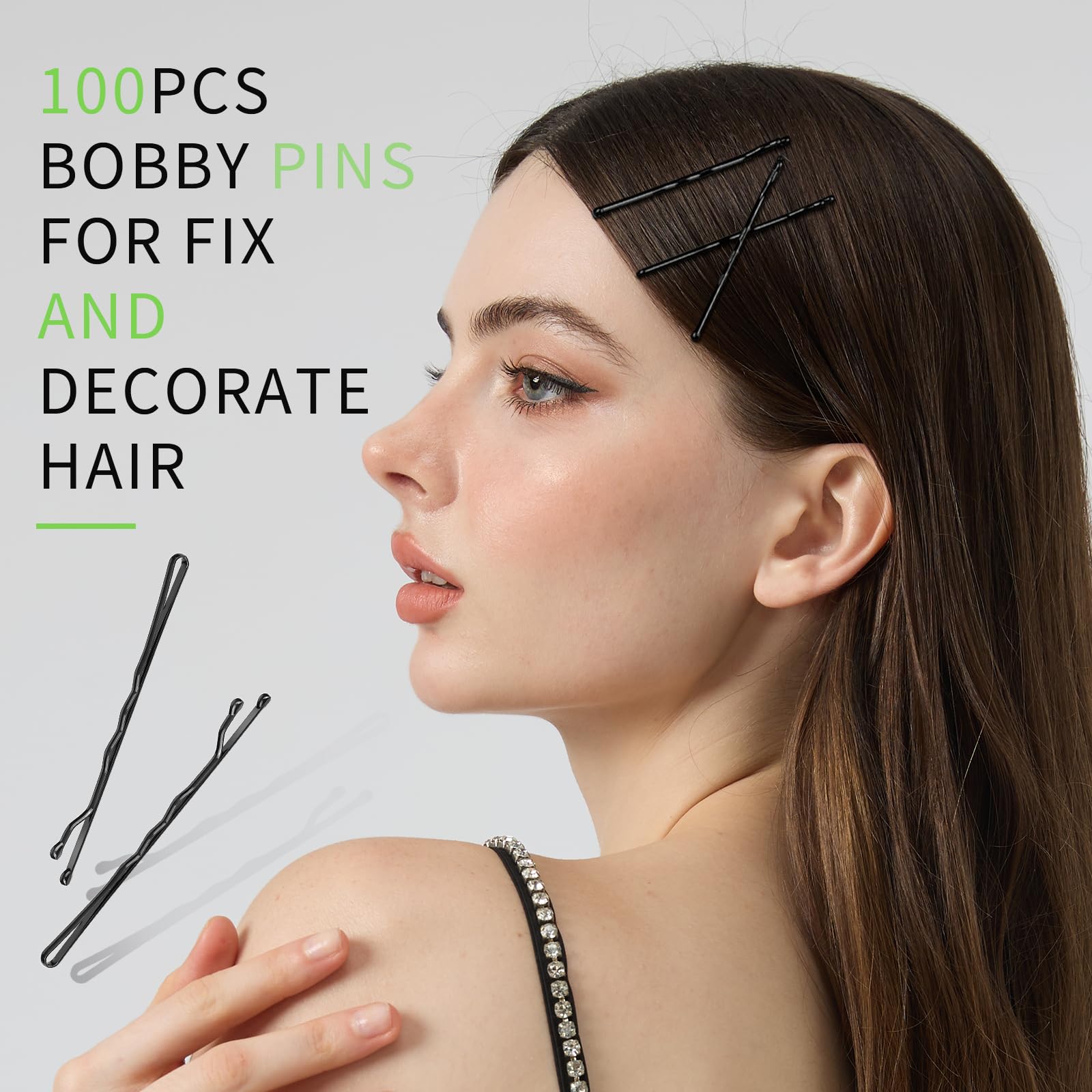 Teenitor kit-accesorios cabello tres estilos para looks versátiles.