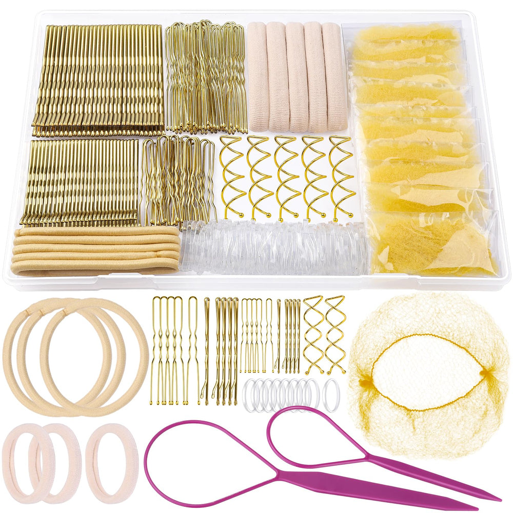 Teenitor kit de peinado con horquillas: ideal para fijar peinados con seguridad durante ensayos y competiciones.