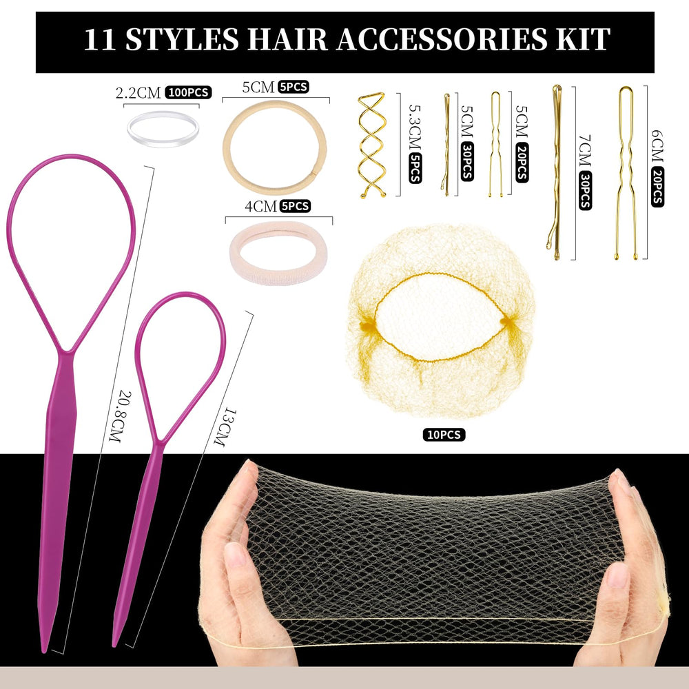 Teenitor kit con pinzas para pelo: 40 pinzas resistentes para peinados que duran todo el día.