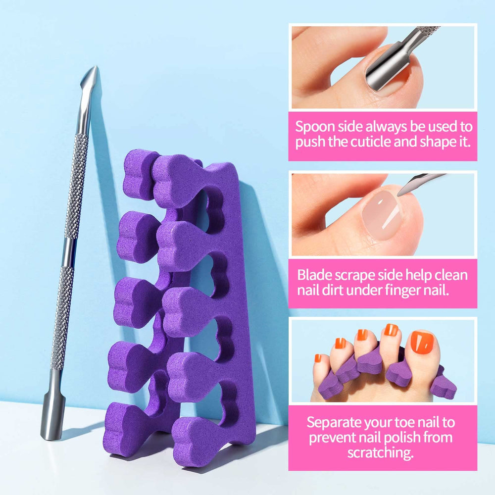 Teenitor Palitos de madera para colocar y retirar tips