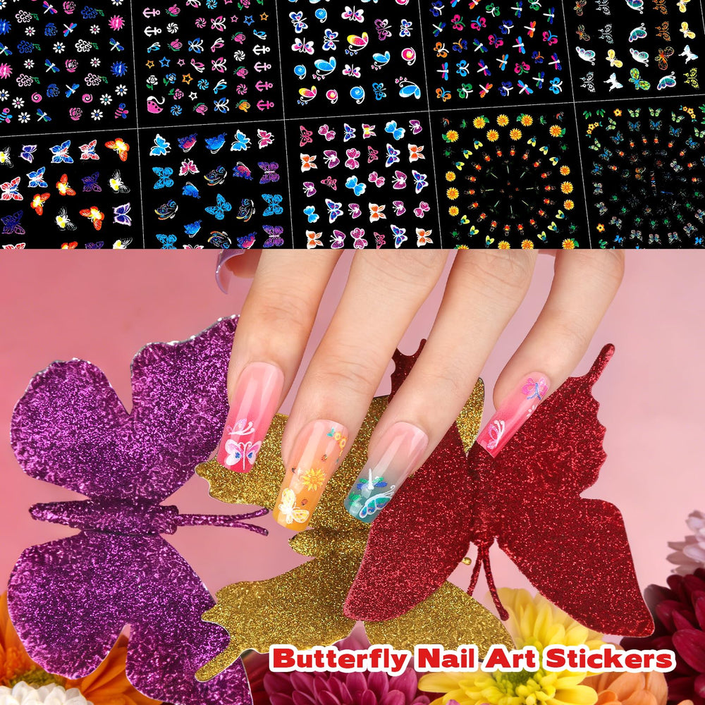 Teenitor pegatinas de uñas corazón: detalle lindo para uñas con encanto.