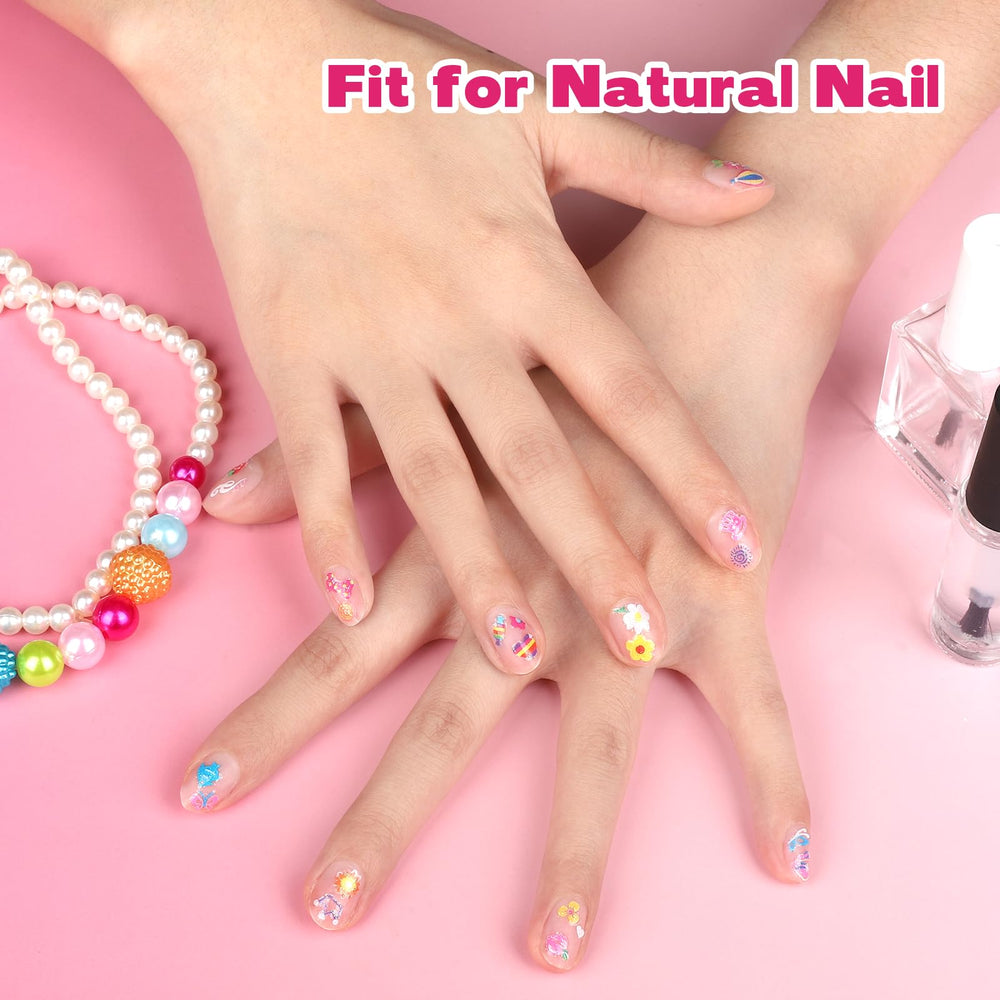 Teenitor pegatinas de uñas fruta: diseño fresco para niños y adolescentes.