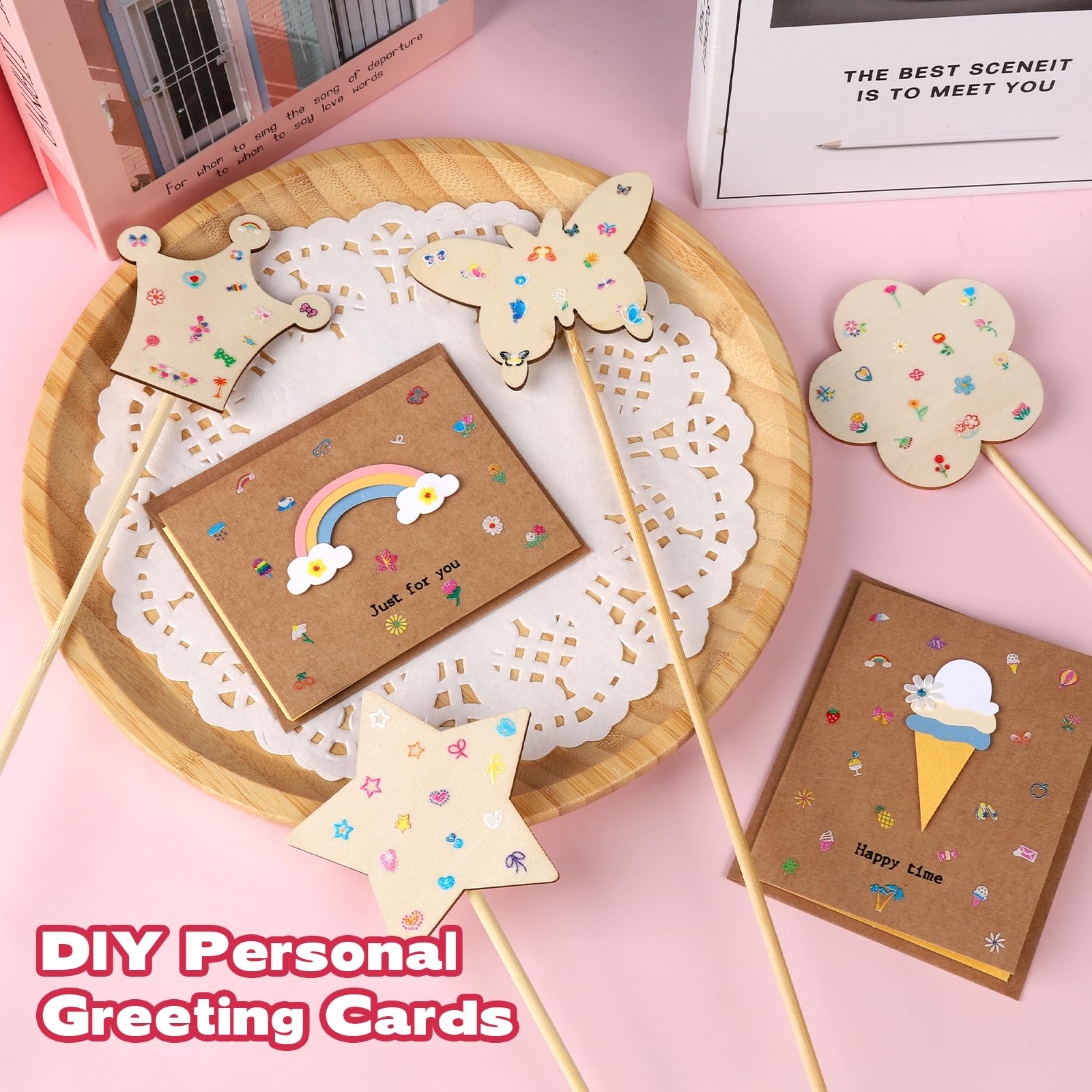 Teenitor pegatinas de uñas helado: toque divertido para ensayos y celebraciones.